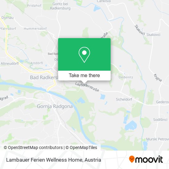 Lambauer Ferien Wellness Home map