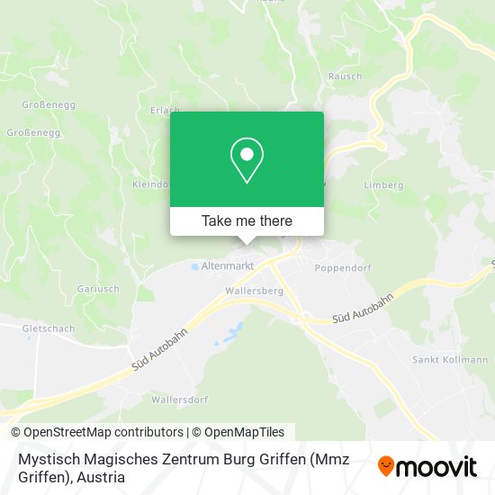 Mystisch Magisches Zentrum Burg Griffen (Mmz Griffen) map