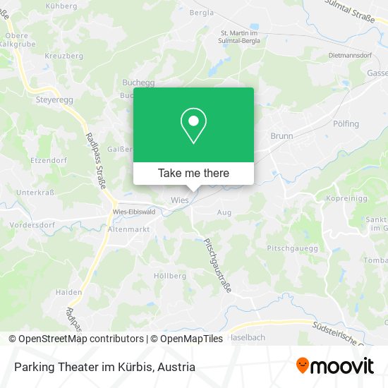 Parking Theater im Kürbis map