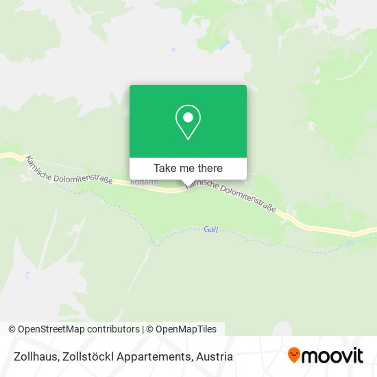 Zollhaus, Zollstöckl Appartements map