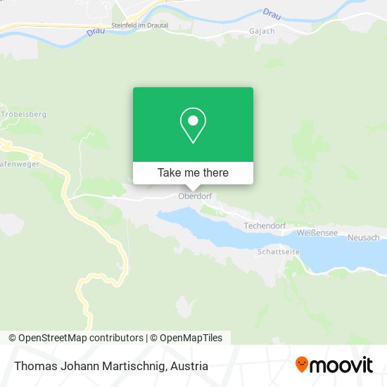 Thomas Johann Martischnig map