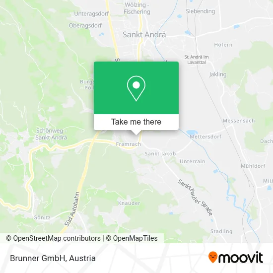 Brunner GmbH map