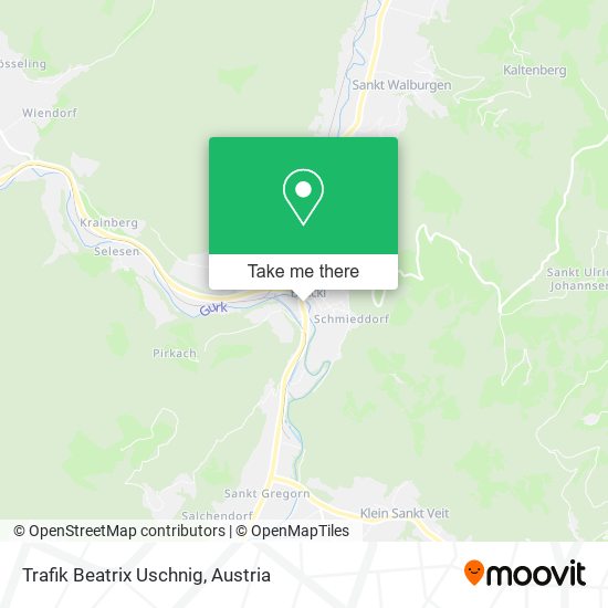 Trafik Beatrix Uschnig map