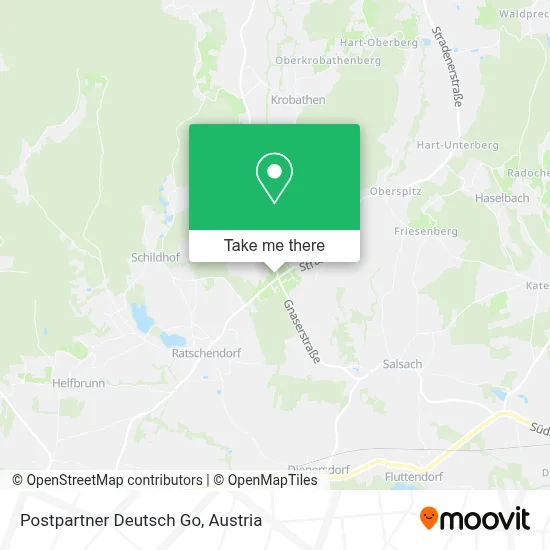 Postpartner Deutsch Go map