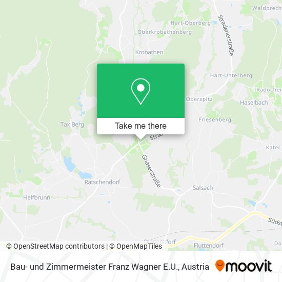 Bau- und Zimmermeister Franz Wagner E.U. map