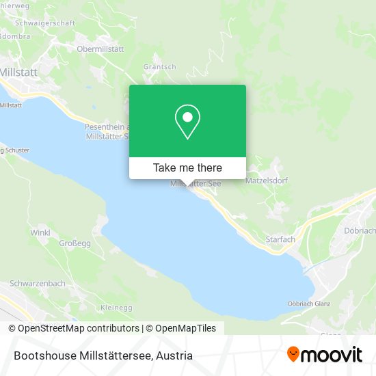 Bootshouse Millstättersee map