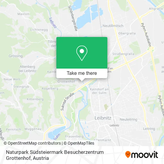 Naturpark Südsteiermark Besucherzentrum Grottenhof map