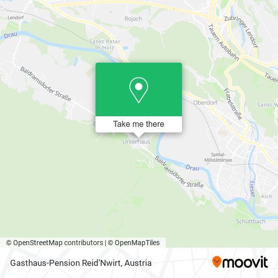 Gasthaus-Pension Reid'Nwirt map