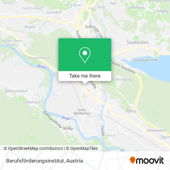 Berufsförderungsinstitut map