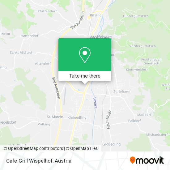 Cafe-Grill Wispelhof map