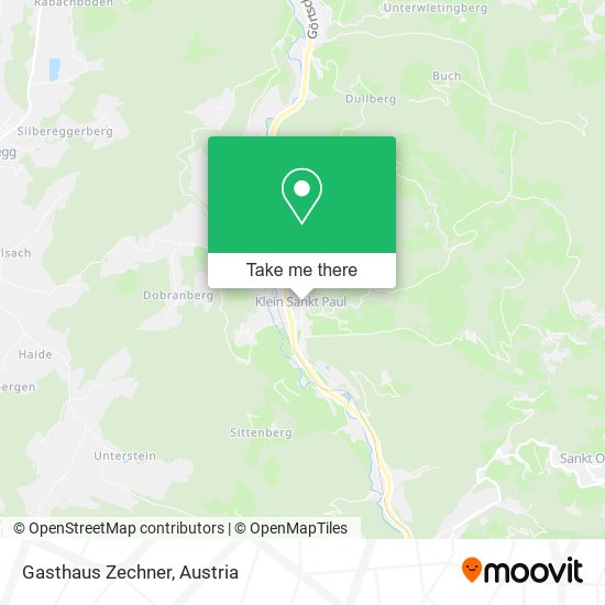 Gasthaus Zechner map