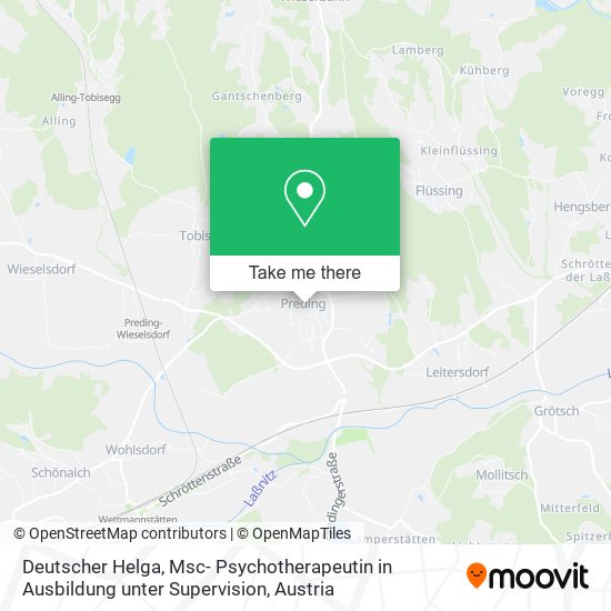 Deutscher Helga, Msc- Psychotherapeutin in Ausbildung unter Supervision map