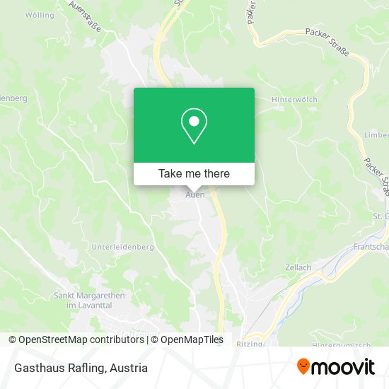 Gasthaus Rafling map