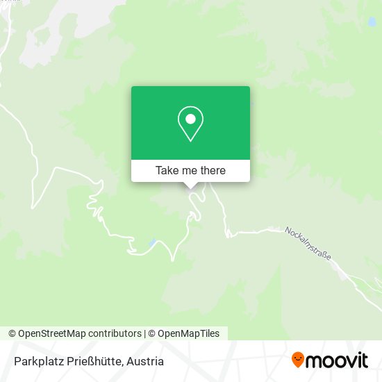Parkplatz Prießhütte map