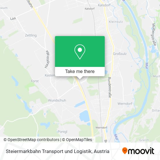 Steiermarkbahn Transport und Logistik map