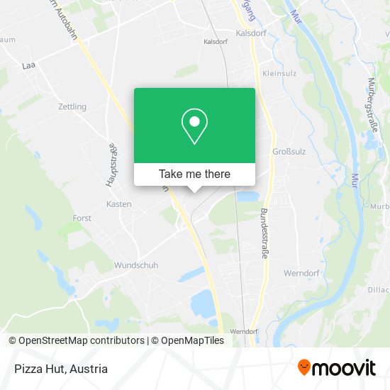 Pizza Hut map