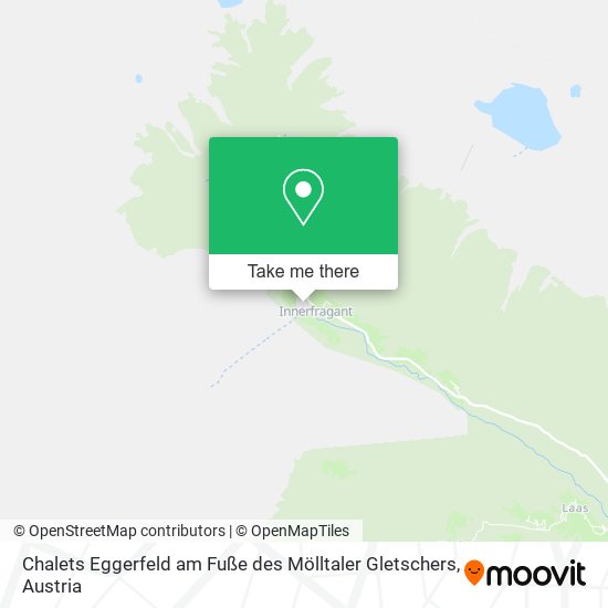 Chalets Eggerfeld am Fuße des Mölltaler Gletschers map