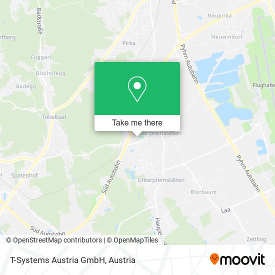 T-Systems Austria GmbH map