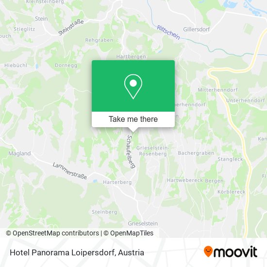 Hotel Panorama Loipersdorf map