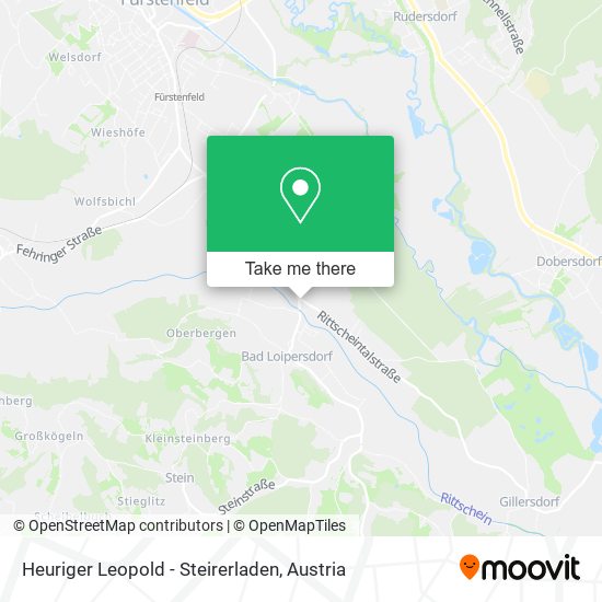 Heuriger Leopold - Steirerladen map