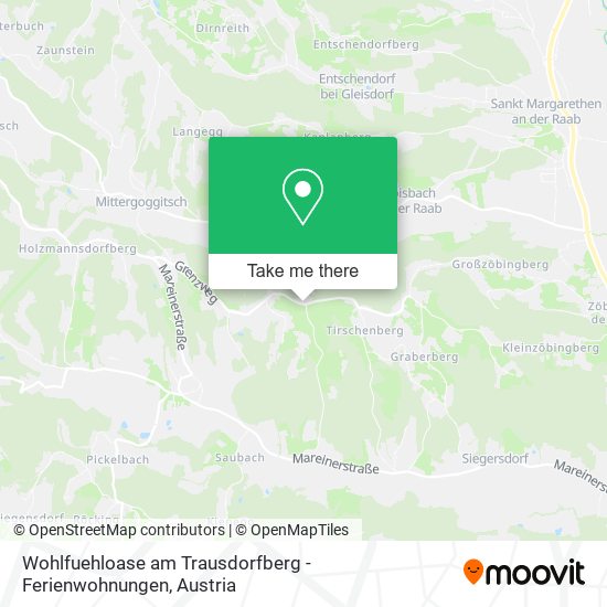 Wohlfuehloase am Trausdorfberg - Ferienwohnungen map