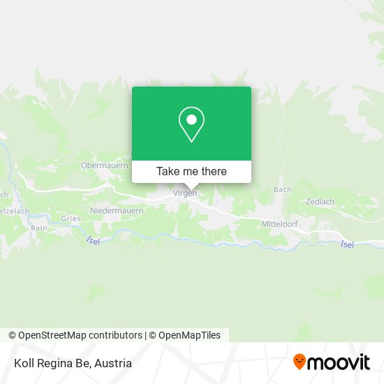 Koll Regina Be map