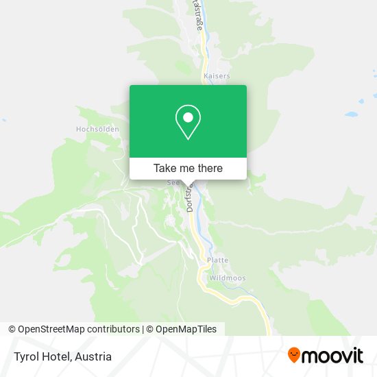 Tyrol Hotel map