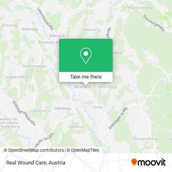 Real Wound Care map