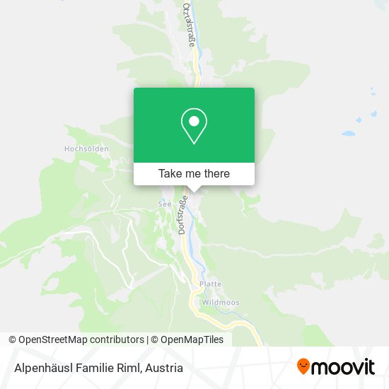 Alpenhäusl Familie Riml map