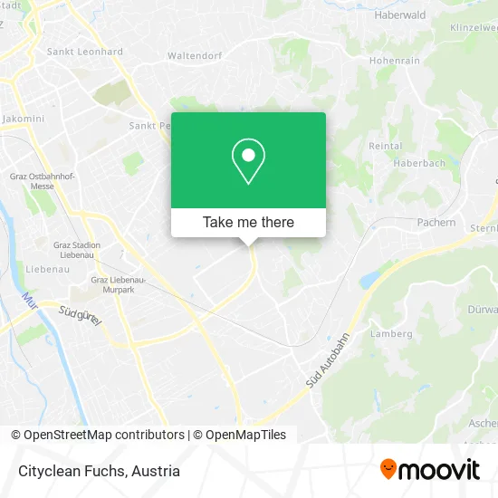 Cityclean Fuchs map