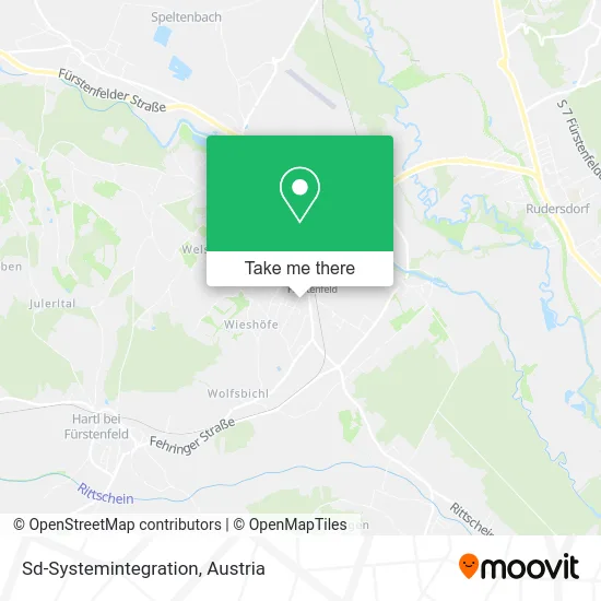 Sd-Systemintegration map