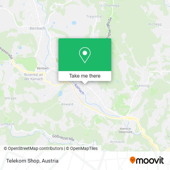 Telekom Shop map