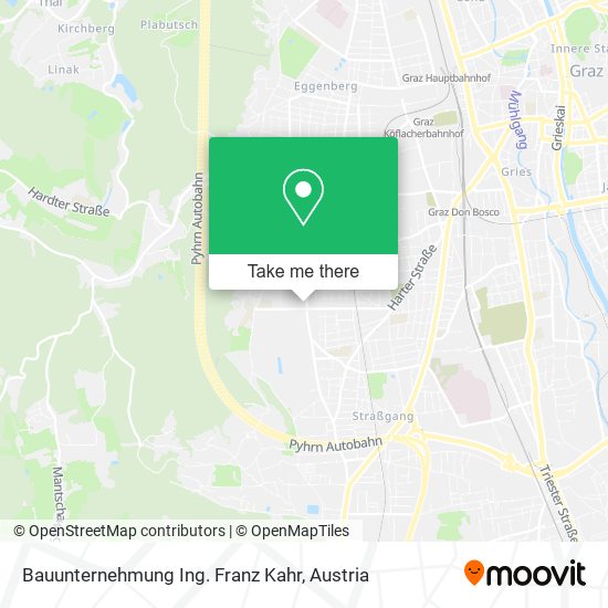 Bauunternehmung Ing. Franz Kahr map