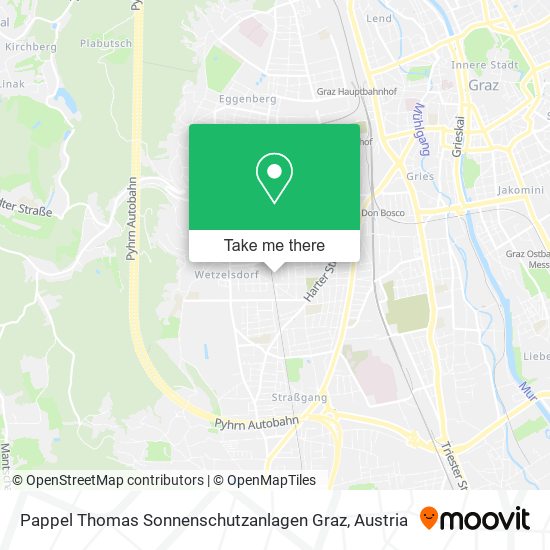 Pappel Thomas Sonnenschutzanlagen Graz map