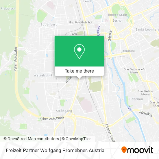 Freizeit Partner Wolfgang Promebner map