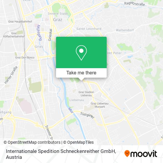 Internationale Spedition Schneckenreither GmbH map