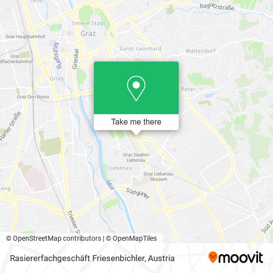 Rasiererfachgeschäft Friesenbichler map