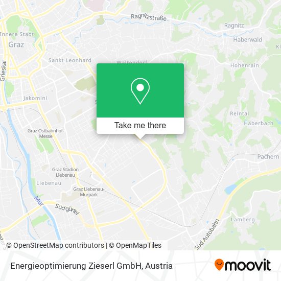 Energieoptimierung Zieserl GmbH map