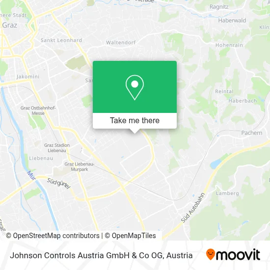 Johnson Controls Austria GmbH & Co OG map