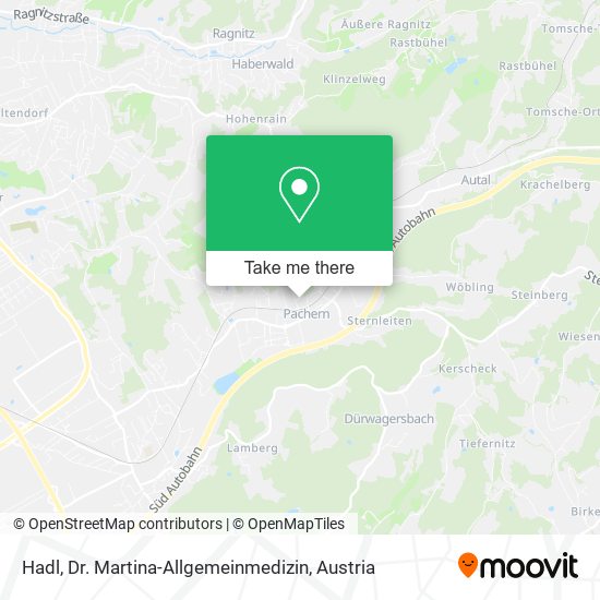 Hadl, Dr. Martina-Allgemeinmedizin map