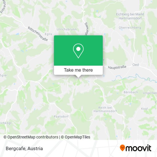 Bergcafe map