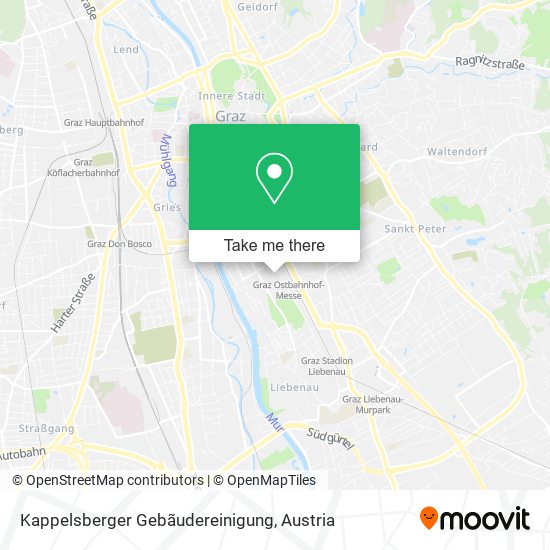 Kappelsberger Gebãudereinigung map