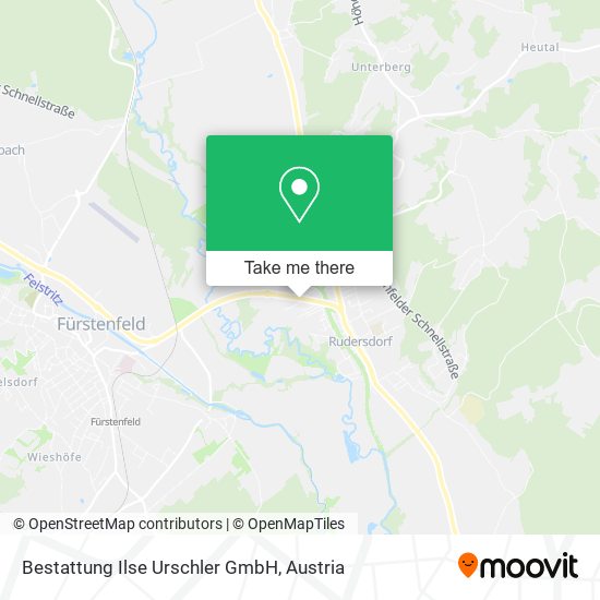Bestattung Ilse Urschler GmbH map