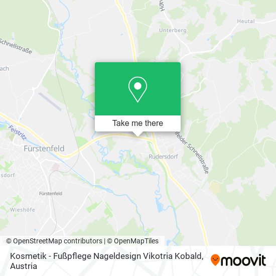 Kosmetik - Fußpflege Nageldesign Vikotria Kobald map
