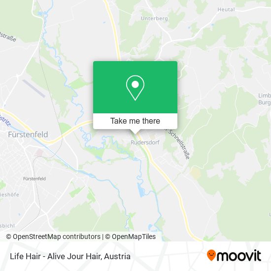 Life Hair - Alive Jour Hair map