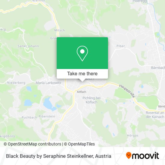 Black Beauty by Seraphine Steinkellner map