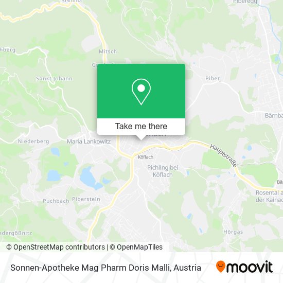 Sonnen-Apotheke Mag Pharm Doris Malli map