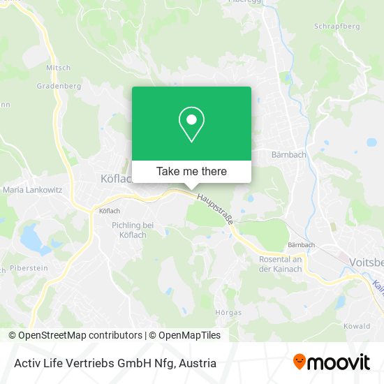 Activ Life Vertriebs GmbH Nfg map