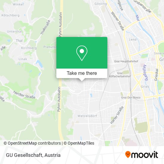 GU Gesellschaft map