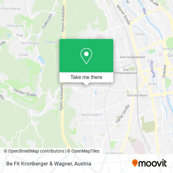 Be Fit Kronberger & Wagner map